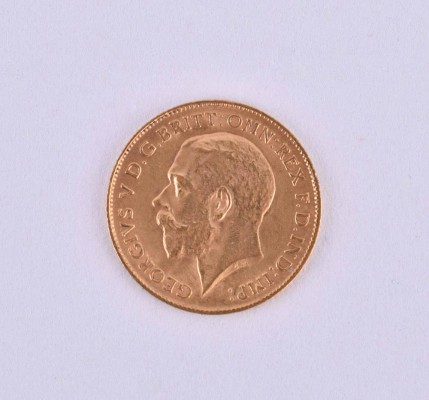 Großbritannien 1/2 Sovereign Edward 1912
