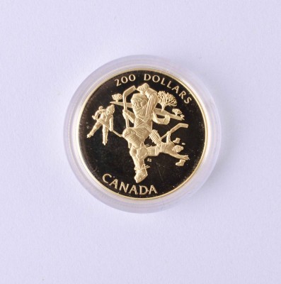Kanada 200 Dollar Hokey 1991
