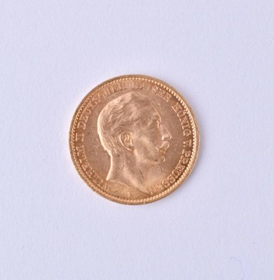 DR Preußen 20 Mark Kaiser Wilhelm II 1911