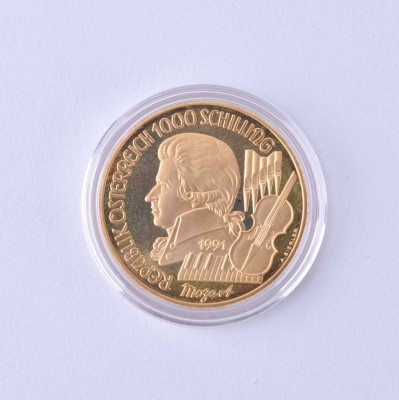 Österreich 1000 Schilling Zauberflöte 1991