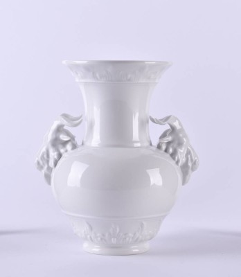 Bockskopf-Vase, KPM Berlin