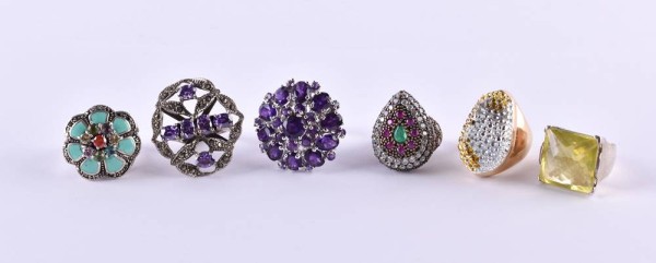 Konvolut Designer Silberschmuck