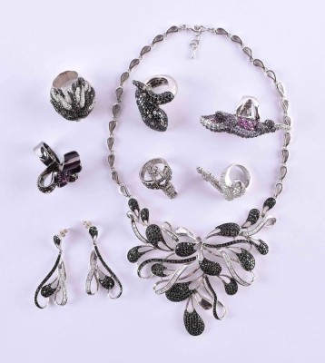 Konvolut Designer Silberschmuck