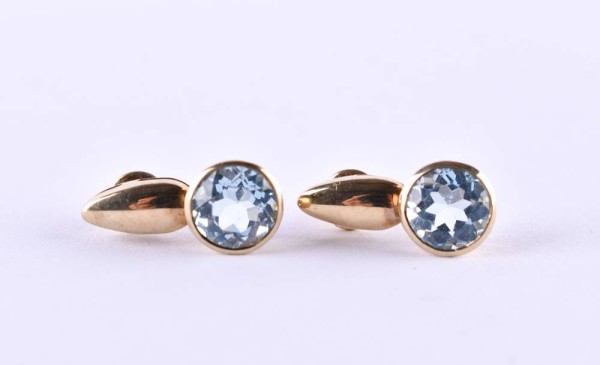 Aquamarine earrings