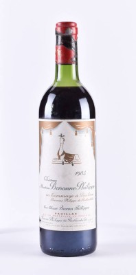Château Mouton Rothschild, en Hommage À Pauline Pauillac 1984