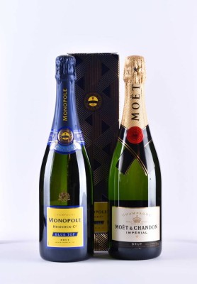 2 Flaschen Champagner