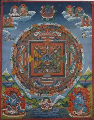 Thangka Tibet 19th century