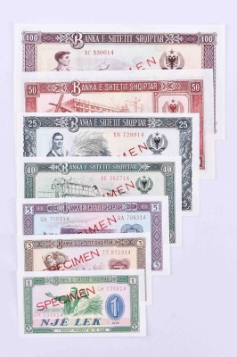 Albania 1- 100 Lekke