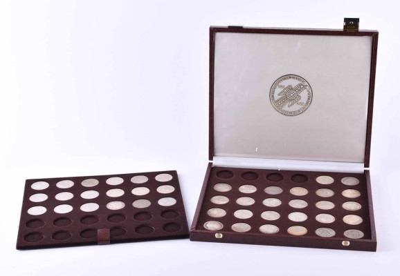 Collection 5 DM coins Federal Republic of Germany