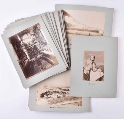 Konvolut Fotos um 1900