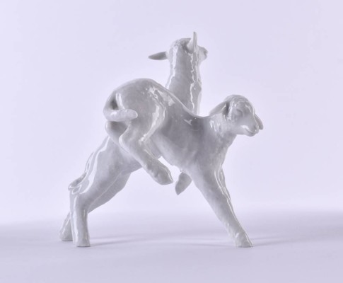 Tierfigur Meissen