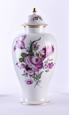 Deckelvase Meissen