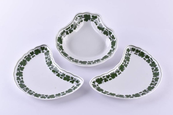 drei Anbietschalen  Meissen