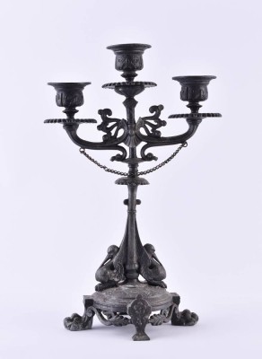 Three-light candlestick