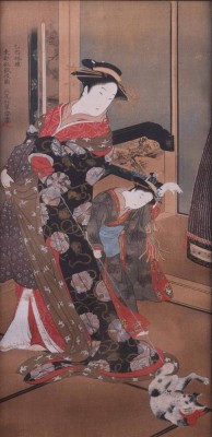 Holzschnitt Japan
