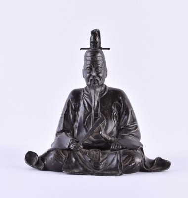Bronze - Chinese scholar around 1900