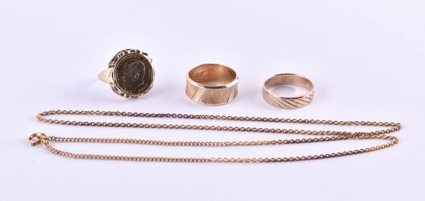 Bild Konvolut Goldschmuck