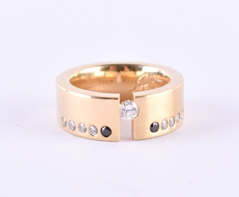 Brillantsaphirring