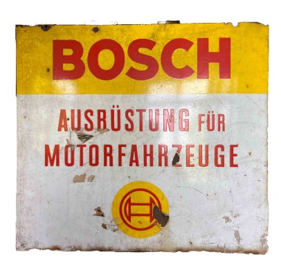 Emailleschild Bosch