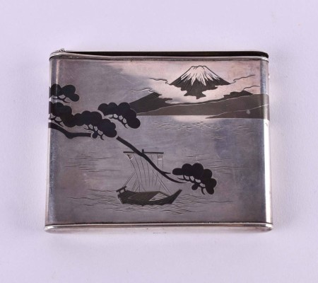 Zigarettenetui Japan Meiji Periode