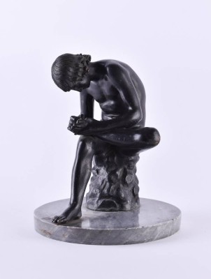Dornauszieher Bronze 19 Jhd.