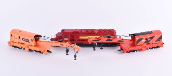 Mehano - USA 6-axle diesel locomotive 1996 Boston AND Maine (H450-6120-2-A8)