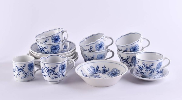A group of Meissen
