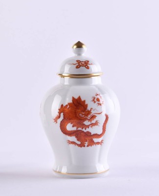Deckelvase Meissen