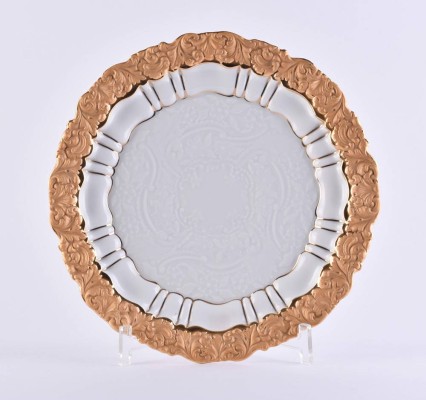 Pompous Meissen plate