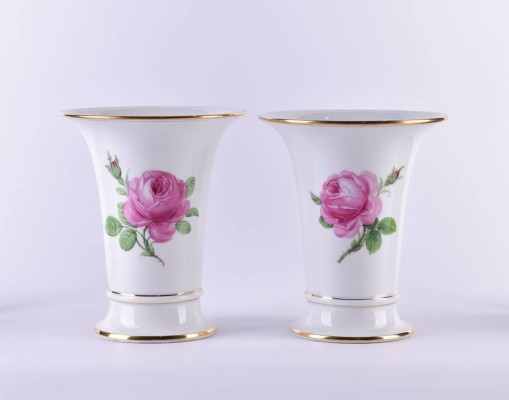 Pair of Meissen vases