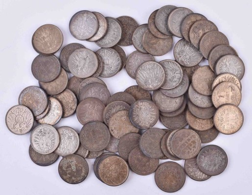 Konvolut Deutsches Reich 1 Mark