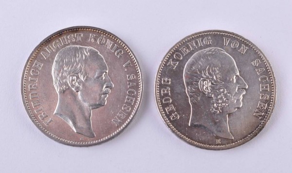 Empire of Saxony 5 Mark