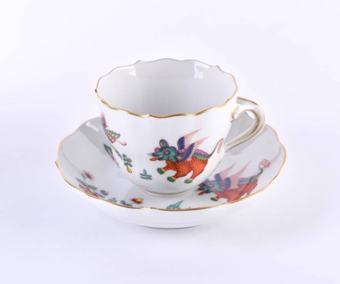 Mokkatasse & Untertasse  Meissen