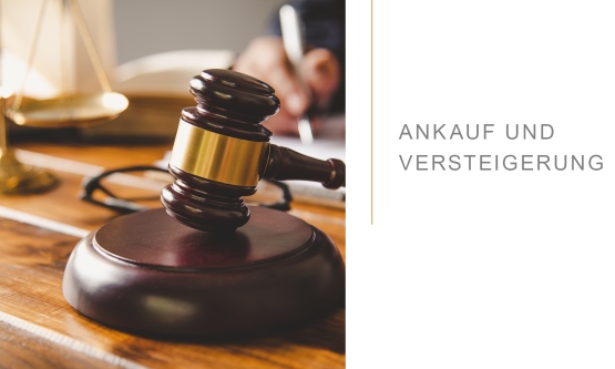 Ankauf und Versteigerung